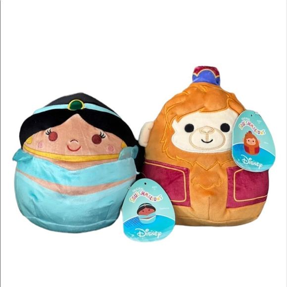 Squishmallows princess jasmine and abu bundle 6.5” - Picture 1 of 5
